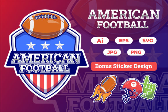 American Football Esport Logo: A Graphics Asset Worth Adding to Your Digital Product Lineup